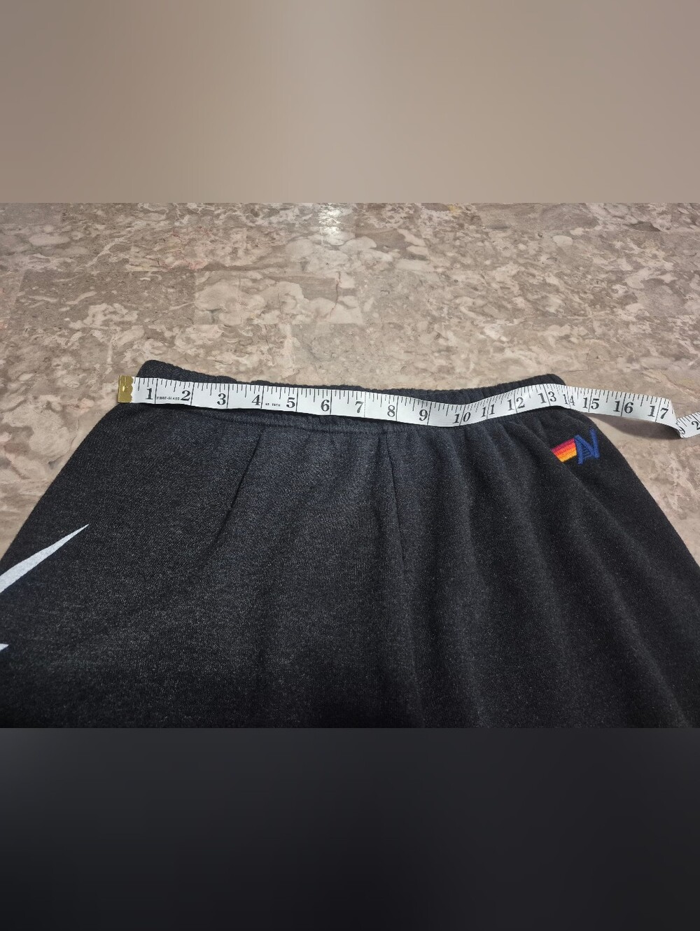 Aviator Nation Black Repeat Bolt Lightning Sweatpants Large - Picture 7 of 7